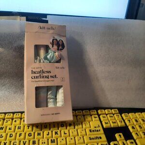 NEW IN BOX ! Kitsch The Satin Heatless Curling Set For Hair MultiColor